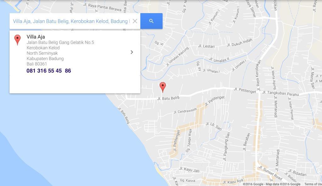Bali Villa Aja سمينياك المظهر الخارجي الصورة